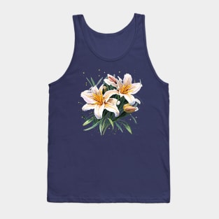 Blooming lillies Tank Top